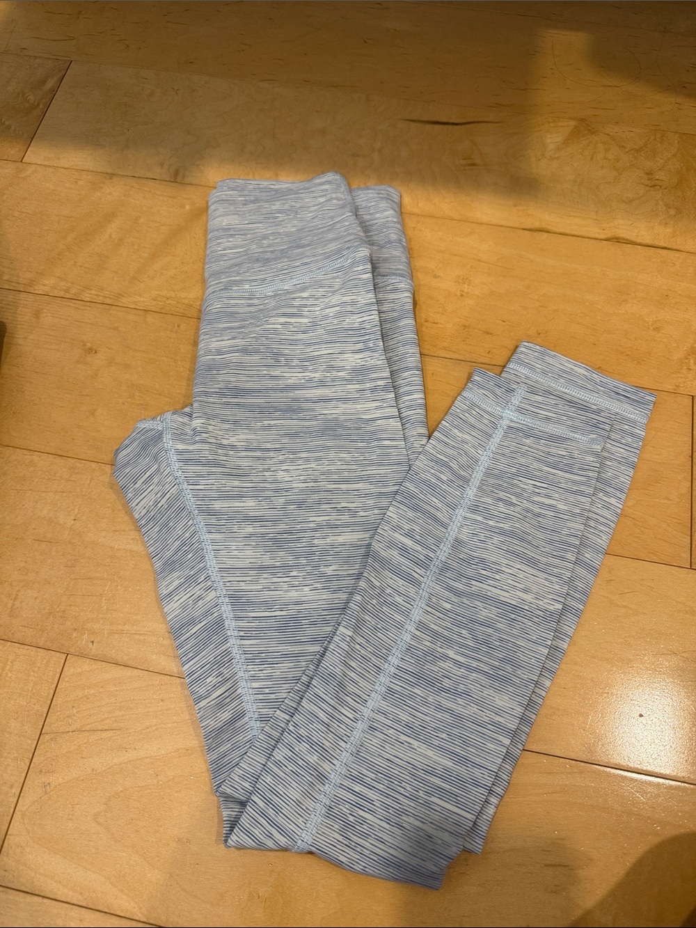 LULULEMON Blue/Grey Heathered Leggings